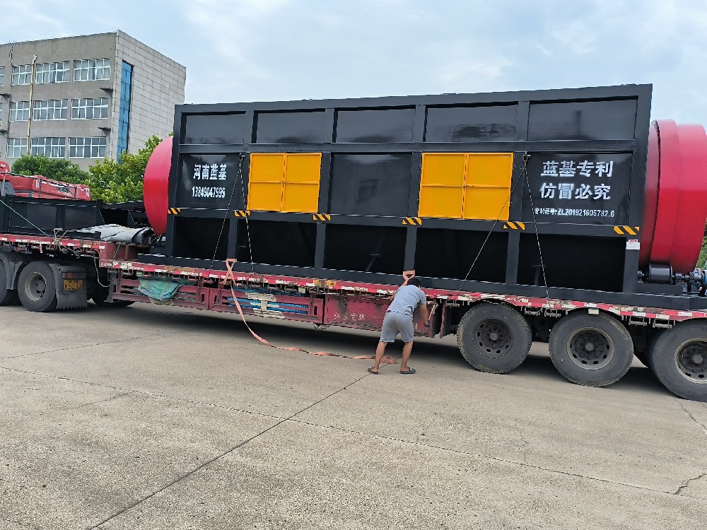 垃圾处理全套设备发往内蒙古呼和浩特