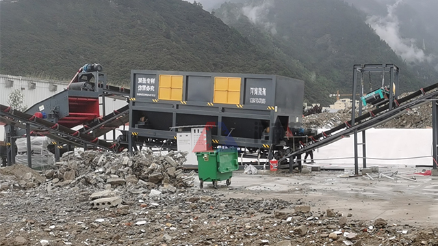 全套建筑垃圾分拣设备生产线